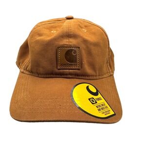 Carhartt Odessa Men's Canvas Cap Brown Western Cowboy Adjustable 100289-211 NEW